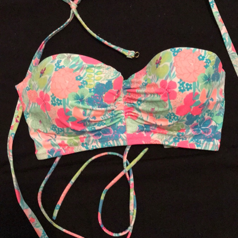 Strapped Back Bandeau Top